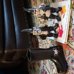 Biker Gnomes and Boot vase